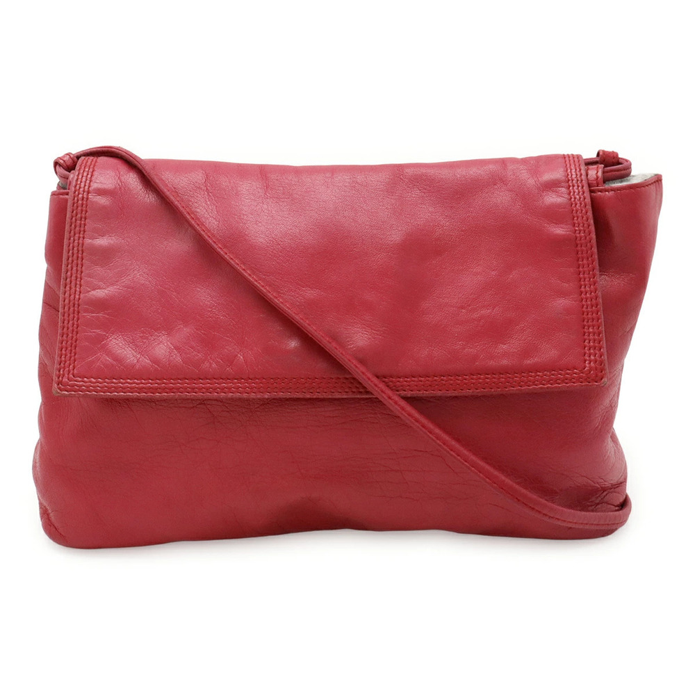 Loewe Anagram Pochette Crossbody Bag Leather Pink